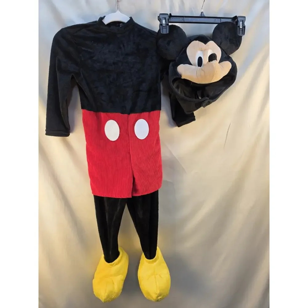 Disney Mickey Mouse Toddler 3T- 4T Jumpsuit Halloween Costume Trick Or Treat